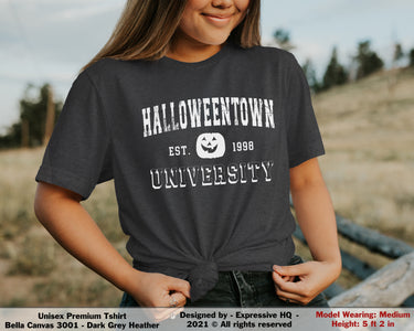 HalloweenTown University Shirt, Cute Fall Halloween Shirt