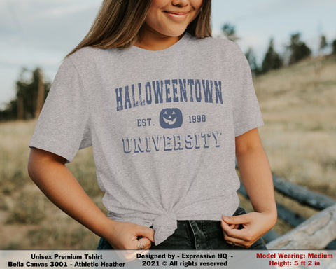 Image of HalloweenTown University Shirt, Cute Fall Halloween Shirt