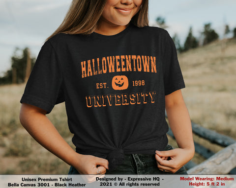 Image of HalloweenTown University Shirt, Cute Fall Halloween Shirt